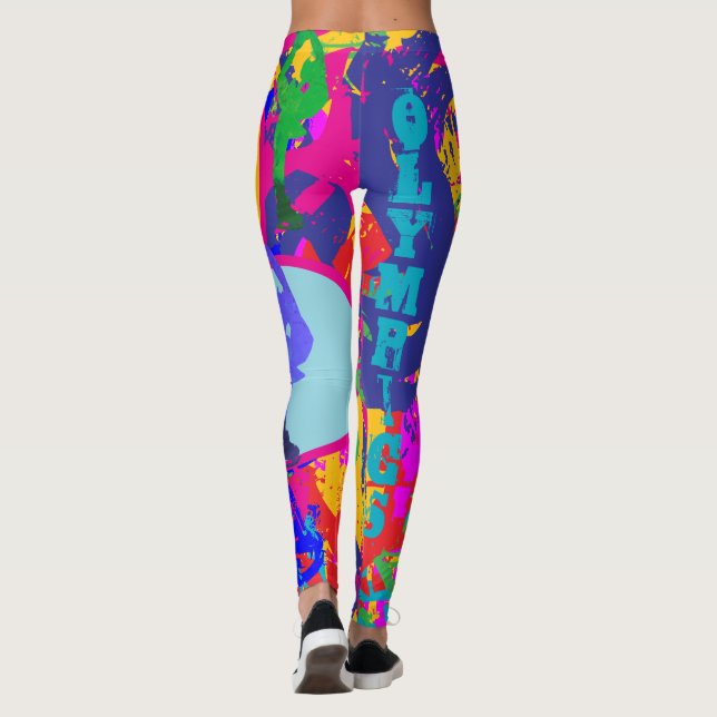 LEGGINGS PATINAJE OLÍMPICO  (Reverso)