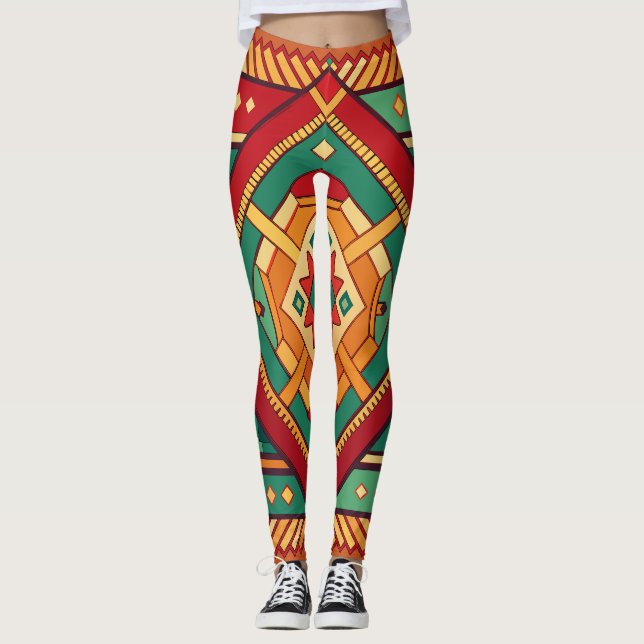 Leggings Patrimonio de Tapiz Tejido (Anverso)