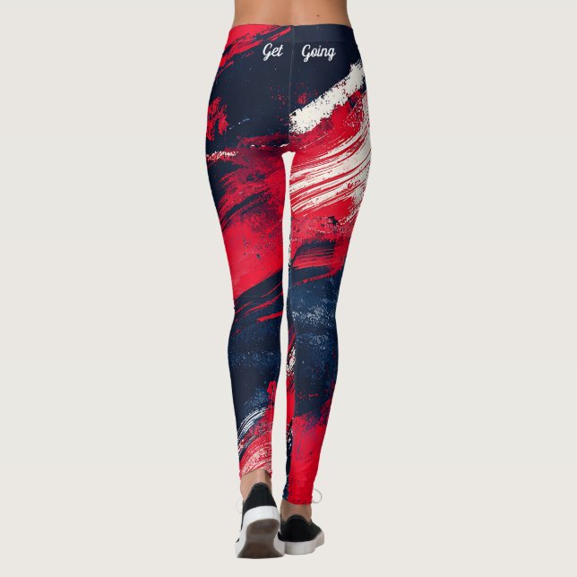 Leggings Patriótico 4 de julio (Reverso)