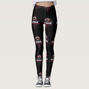 Leggings Patriótico, amo a mi veterano ejército