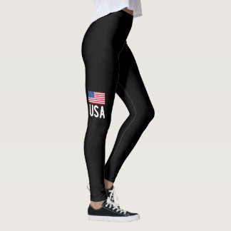Leggings Patriótico de la bandera de Estados Unidos