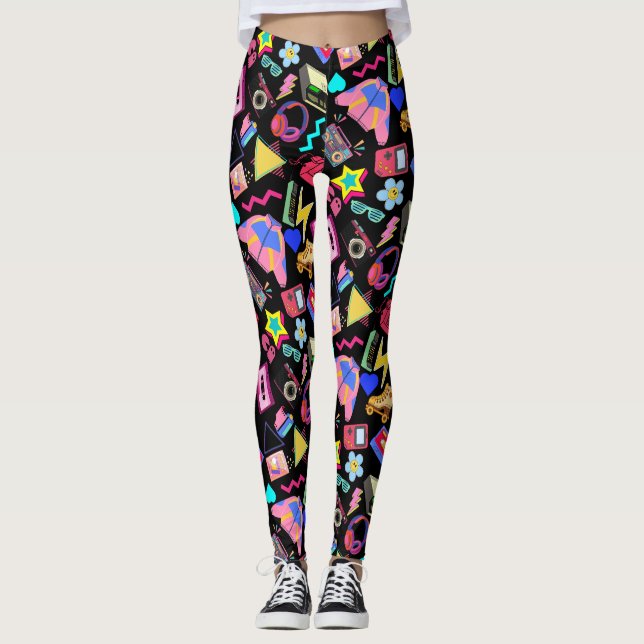 Leggings Patrón 01.w de la época 80 (Anverso)