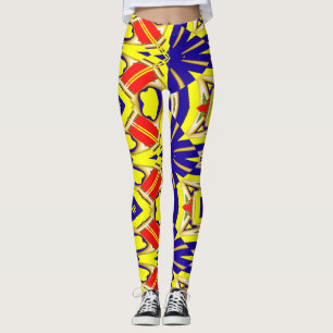 Leggings Patrón abstracto colorido "Ratti_Creative_Arts"