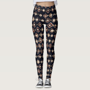 Leggings Patrón abstracto de luz elegante