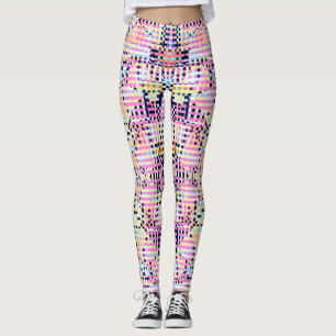 Leggings Patrón abstracto de murray