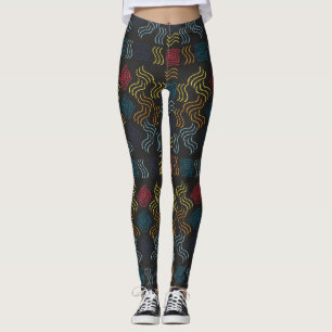 Leggings Patrón abstracto  Mejor regalo para el amante del 