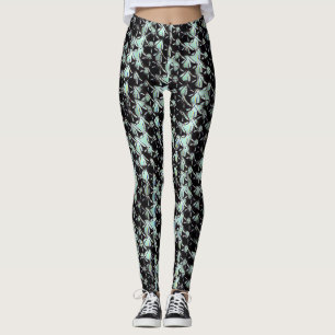 Leggings Patrón abstracto moderno 1187 - Piernas