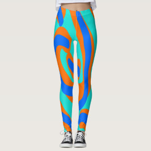 Leggings Patrón abstracto multicolor "Ratti_Creative_Arts"