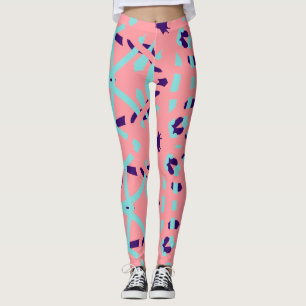 Leggings Patrón abstracto multicolor "Ratti_Creative_Arts"