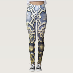 Leggings Patrón africano abstracto moderno
