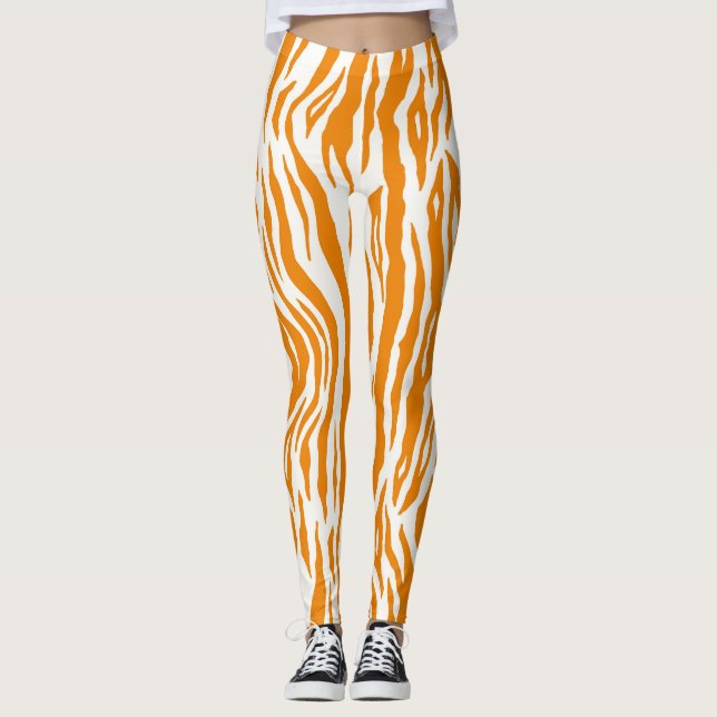 Leggings Patrón animal de Halloween (Anverso)