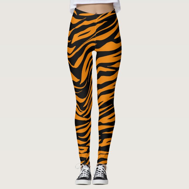 Leggings Patrón animal de Halloween (Anverso)