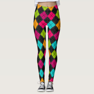 Leggings Patrón Argyle Socialite Colorful