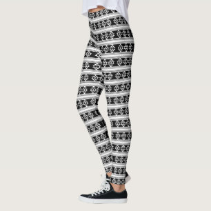 Leggings Patrón azteca