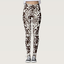 Patrón blanco negro ornamental africano