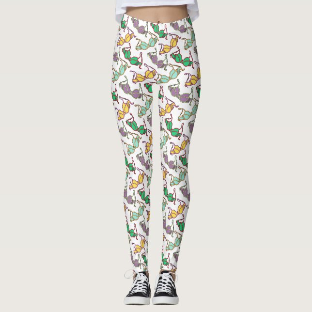 Leggings Patrón Bra multicolor (Anverso)