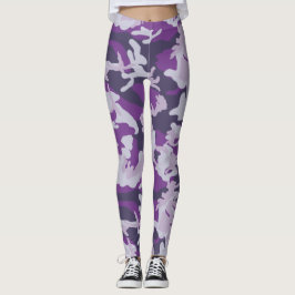 Leggings Patrón Camo PurpleBerry