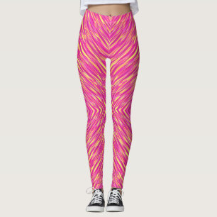 Leggings Patrón colorido abstracto