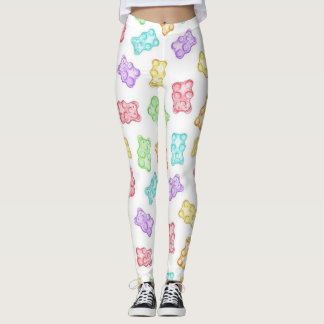 Leggings Patrón Colorido de Osito de Gominola | Lluvia de C