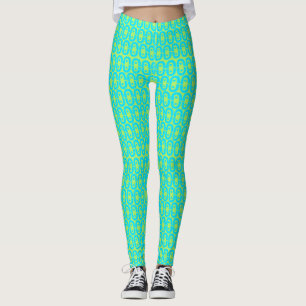 Leggings patrón colorido moderno