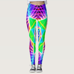 Leggings Patrón colorido y vivo