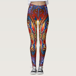 Leggings Patrón de acuarela oriental I + sus ideas