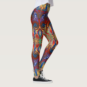 Leggings Patrón de acuarela oriental I + sus ideas