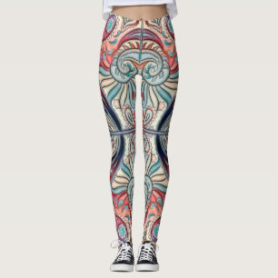 Leggings Patrón de acuarela oriental II + sus ideas