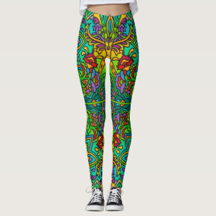 Leggings Patrón de acuarela oriental V + sus ideas