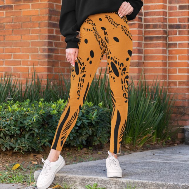 Leggings Patrón de animales salvajes de cebra (Subido por el creador)