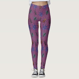 Leggings Patrón de arañas