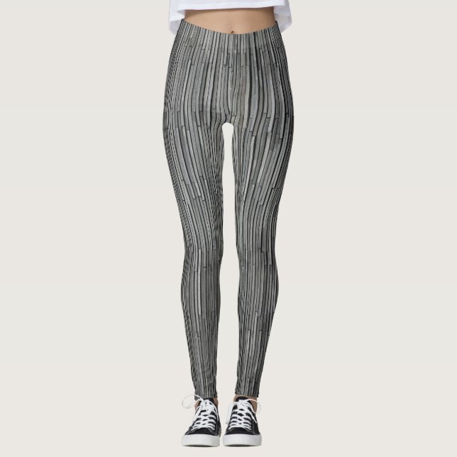 Leggings patrón de árbol (Anverso)