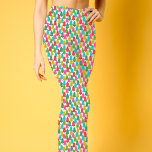 Leggings Patrón de árboles navideños divertidos y coloridos<br><div class="desc">Estas leggings súper divertidas cuentan con un diseño de coloridos árboles navideños en verde, amarillo dorado, rojo, aqua, cal y rosa magenta. Los árboles fueron creados con una apariencia de papel tisular, que parece hecha a mano. ¡Ideal para la temporada de vacaciones o para emparejarse con ese desagradable y perfecto...</div>