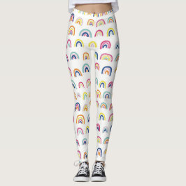 Leggings Patrón de arcoíris