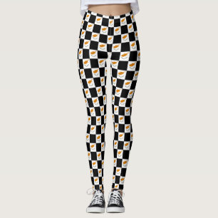 Leggings Patrón de bandera de Chipre controlado