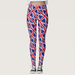 Leggings Patrón de bandera del Reino Unido