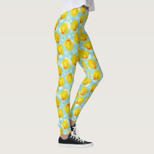 Leggings Patrón de baño de duques de goma