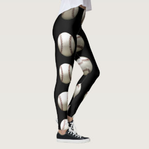 Leggings Patrón de béisbol