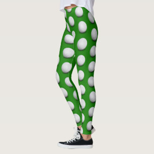 Leggings Patrón de bolas de golf   Regalo deportivo Guay gi