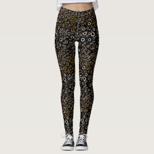 Leggings Patrón de burbujas