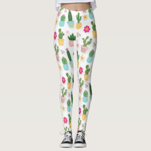 Leggings Patrón de Cactus
