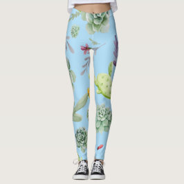 Leggings Patrón de cactus 10