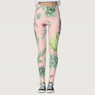 Leggings Patrón de cactus 8