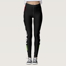 Leggings Patrón de cambio de 6 velocidades de superbike de 