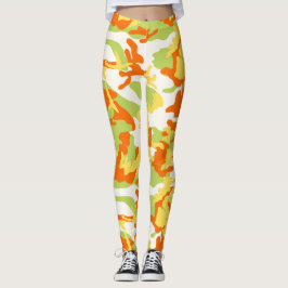 Leggings Patrón de Camo de Verano