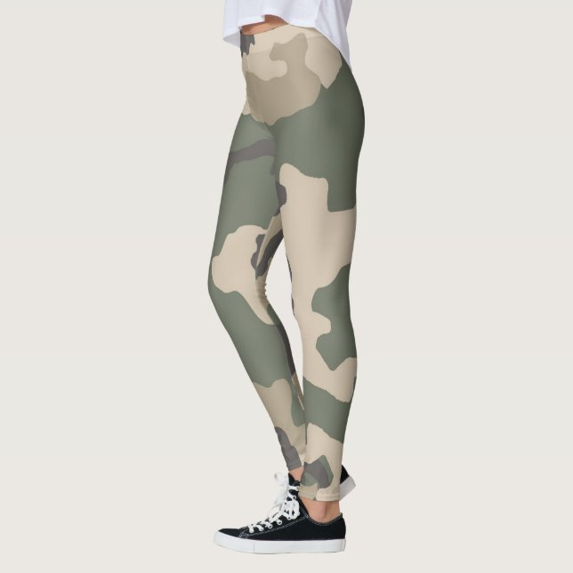 Leggings Patrón de Camo Verde (Izquierda)