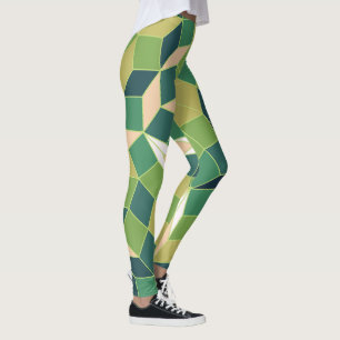 Leggings Patrón de camuflaje de Moss
