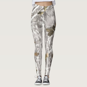 Leggings Patrón de camuflaje forestal