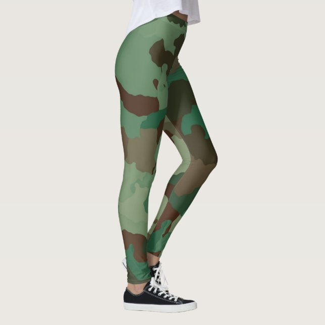 Leggings Patrón de camuflaje militar (Fuerzas Armadas) (Derecha)