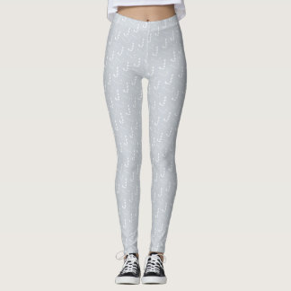 Leggings Patrón de canes de Navidades elegantes
